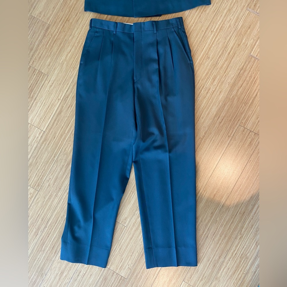 Vintage Olive Green Trousers - Made in Japan